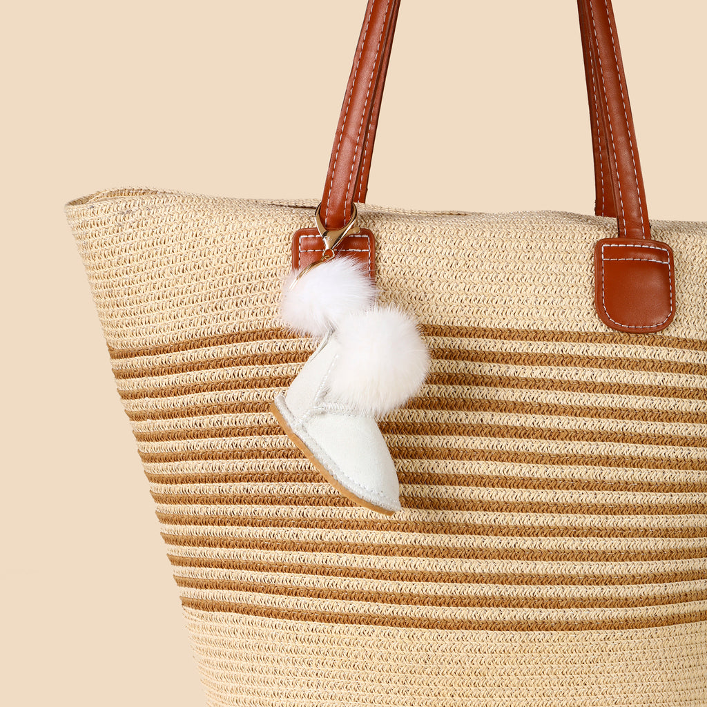 SnowBliss Winter Shoe Bag Charm