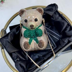 TEDDY MEU CRYSTAL CLUTCH