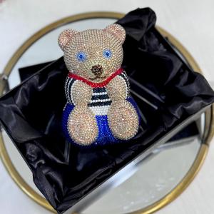 TEDDY MEU CRYSTAL CLUTCH